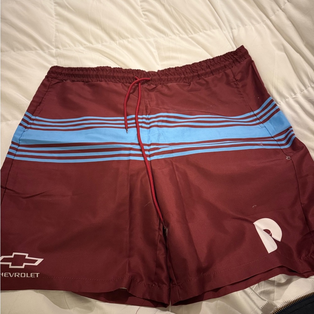 Philadelphia Phillies red and Blue Striped Shorts